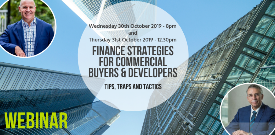 Finance Strategies for Commercial Buyers & Developers – Tips, Traps and Tactics